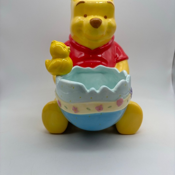 Disney Winnie the Pooh and Friends Pooh Easter Egg Ceramic Candy Bowl - Picture 2 of 16